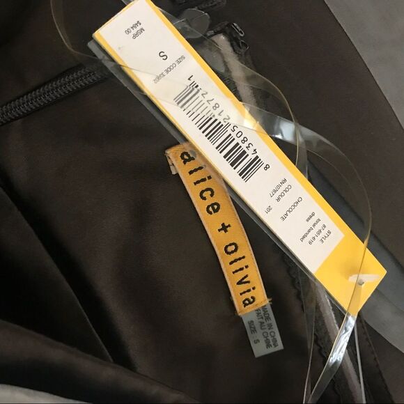 $500:NWT Alice + Olivia Bandage Ribbon Strapless Party Dress S - Picture 2 of 4